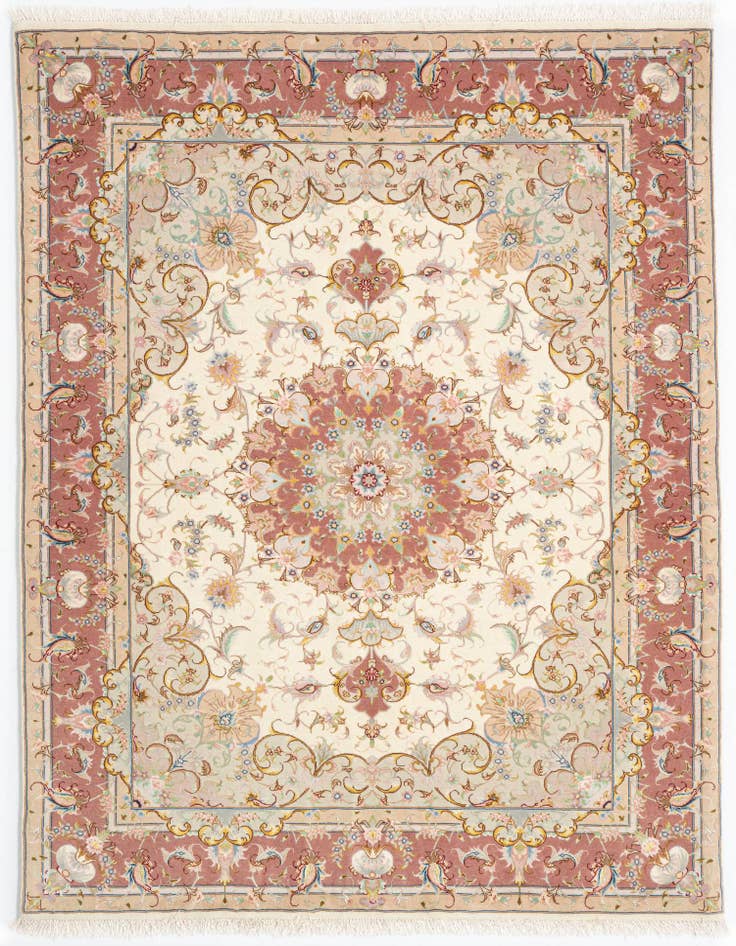 Detail image of 4' 11 x 6' 7 Tabriz Rug