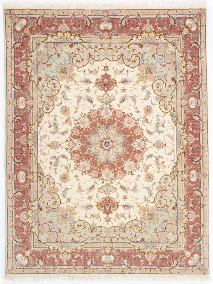 4' 11 x 6' 7 Tabriz Rug
