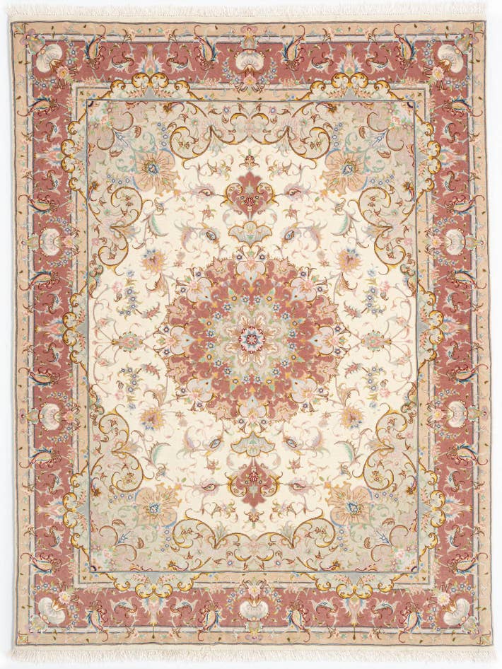 Detail image of 4' 11 x 6' 7 Tabriz Rug