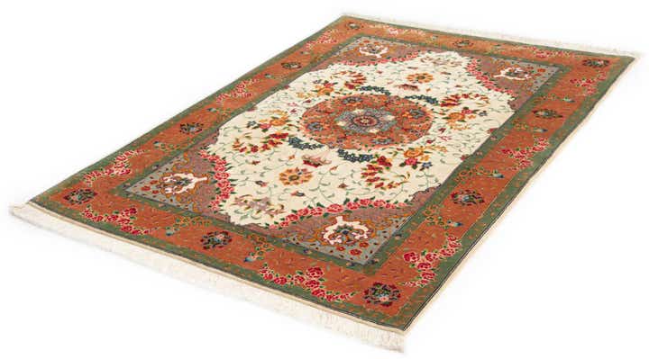 3' 5 x 4' 11 Tabriz Rug