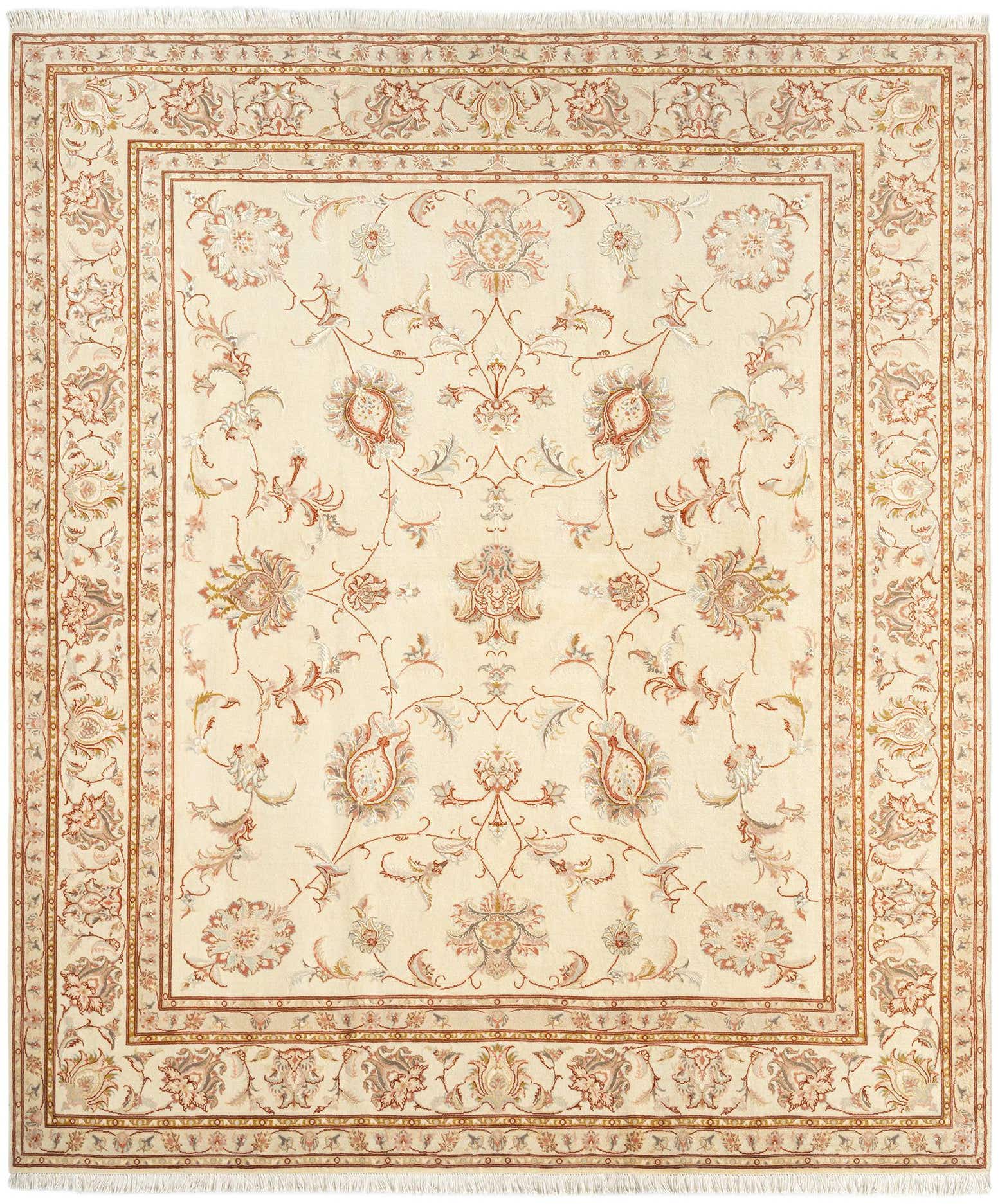 6' 7 x 8' 4 Tabriz Rug