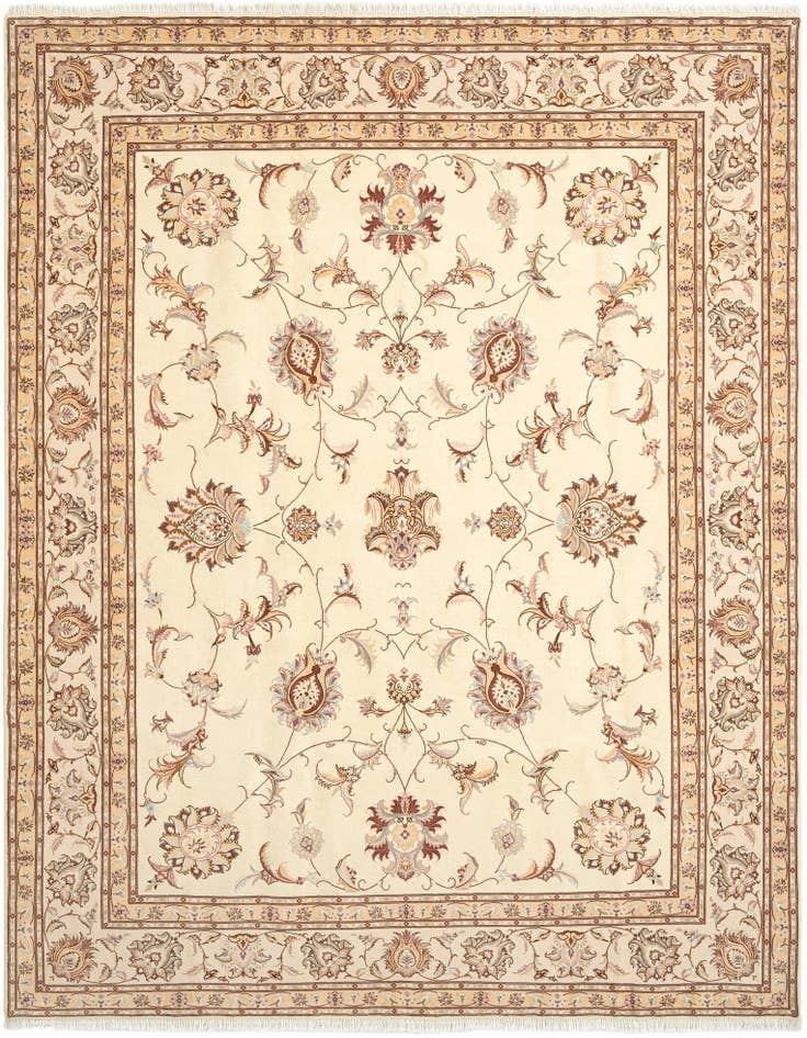 Detail image of 6' 8 x 8' 6 Tabriz Rug