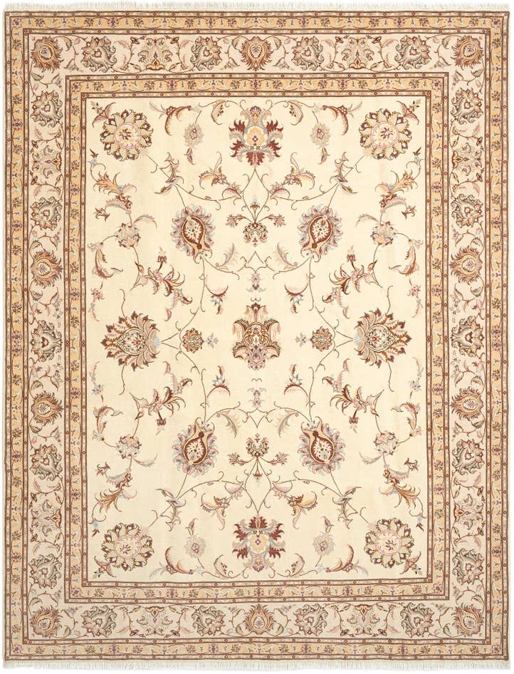 Detail image of 6' 8 x 8' 6 Tabriz Rug