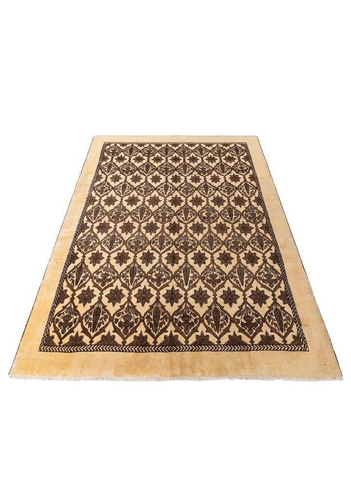 8' 8 x 11' 4 Hand Knotted Tabriz Persian Wool Rug