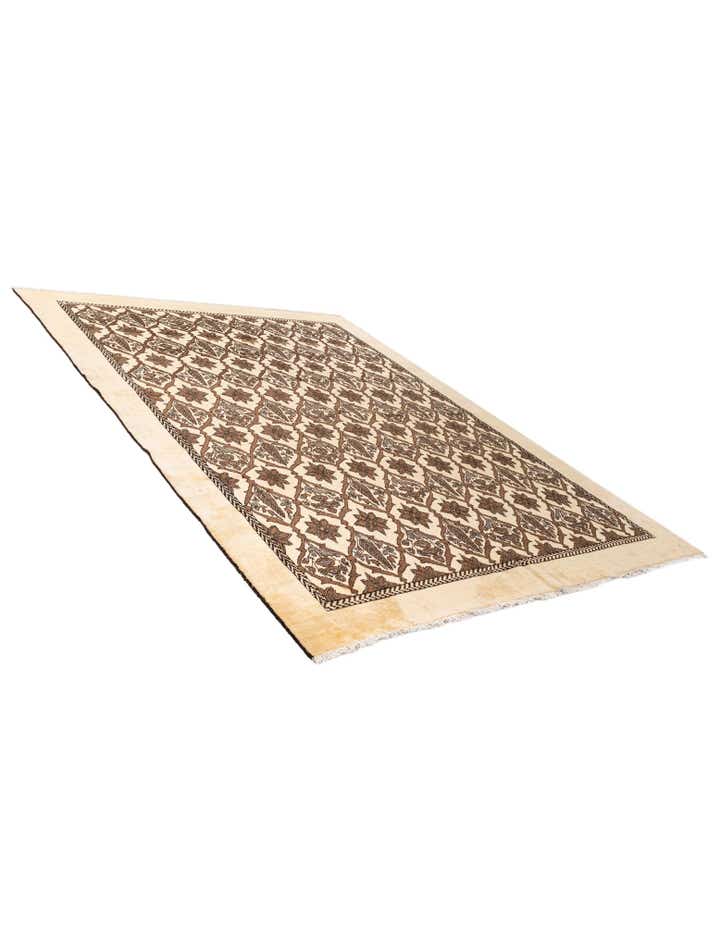 8' 8 x 11' 4 Hand Knotted Tabriz Persian Wool Rug