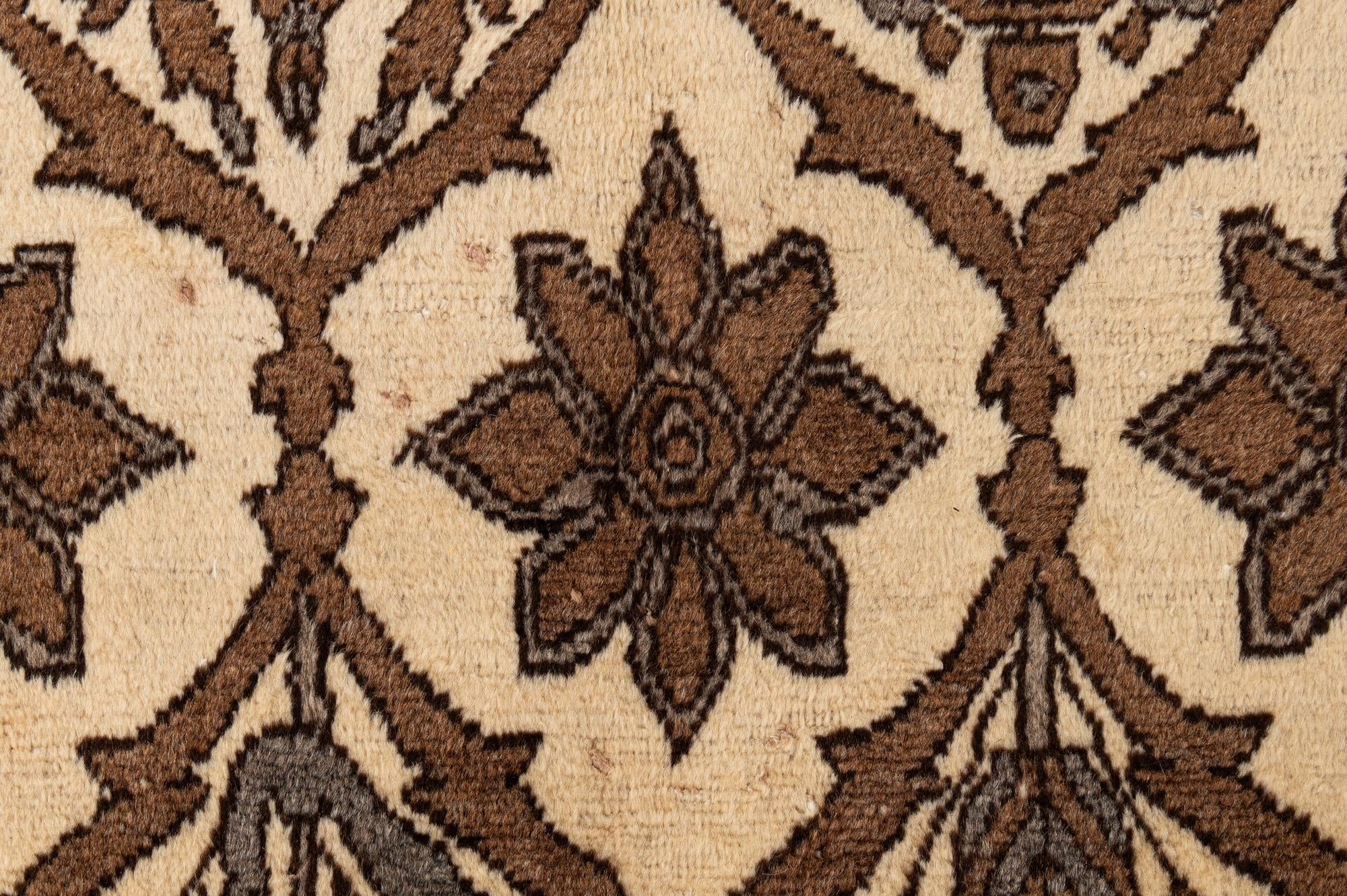 8' 8 x 11' 4 Hand Knotted Tabriz Persian Wool Rug