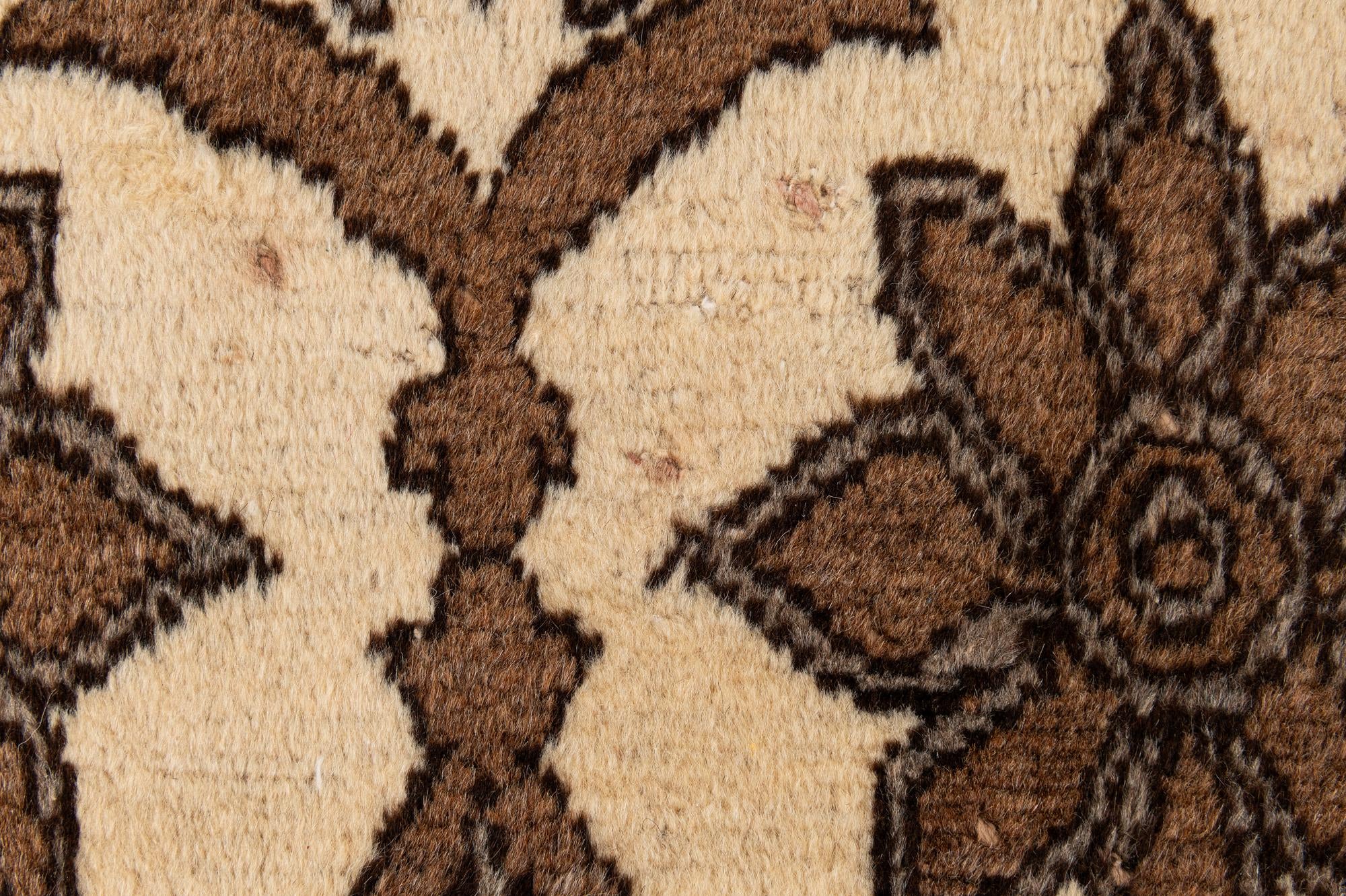 8' 8 x 11' 4 Hand Knotted Tabriz Persian Wool Rug
