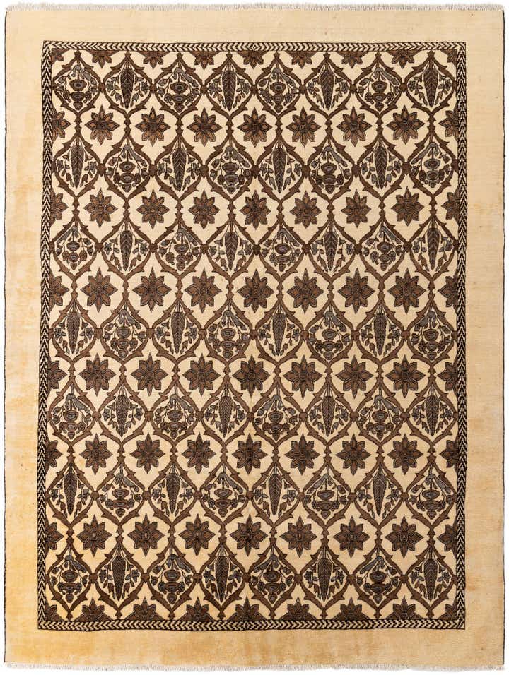 8' 8 x 11' 4 Hand Knotted Tabriz Persian Wool Rug