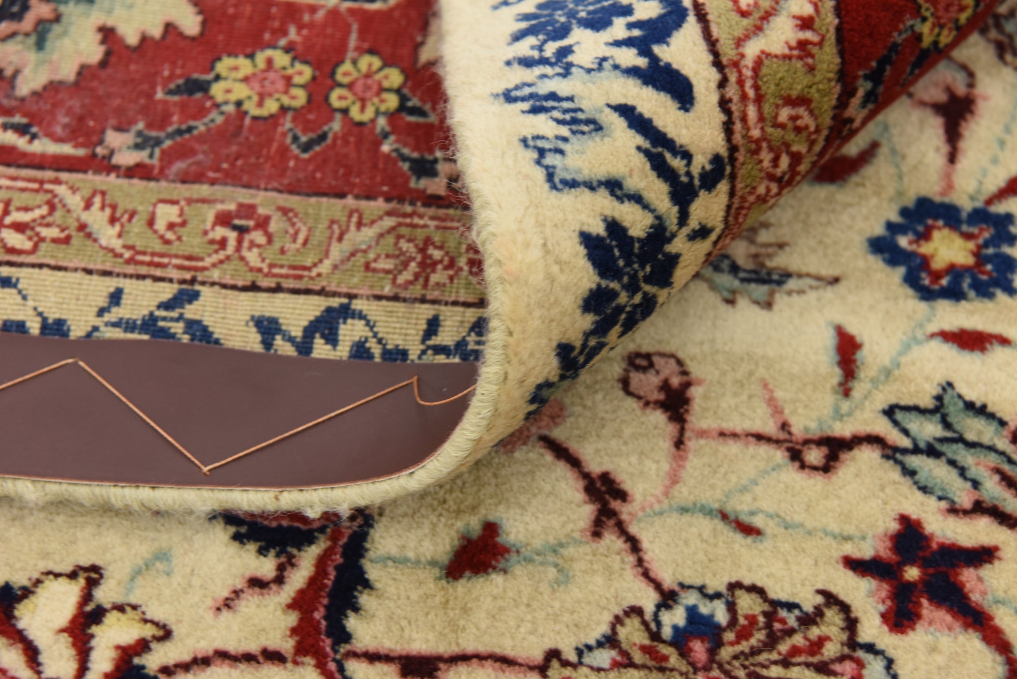 6' 5 x 9' 8 Hand Knotted Tabriz Persian Wool Rug