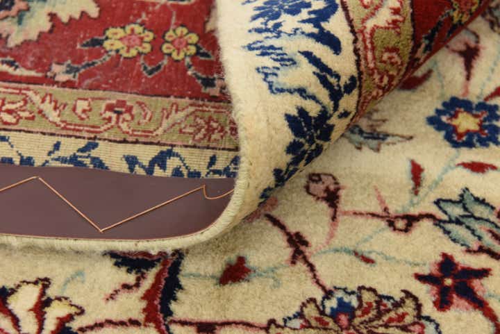 6' 5 x 9' 8 Hand Knotted Tabriz Persian Wool Rug