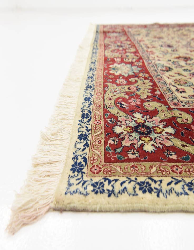 Detail image of 6' 5 x 9' 8 Hand Knotted Tabriz Persian Wool Rug