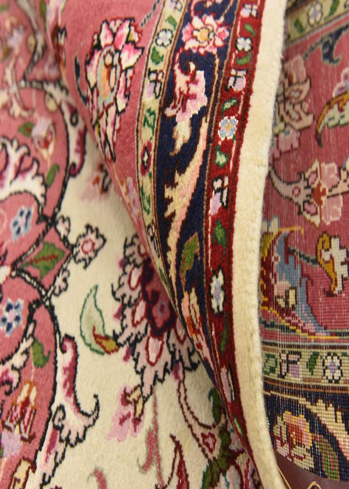 6' 6 x 10' Hand Knotted Tabriz Persian Rug