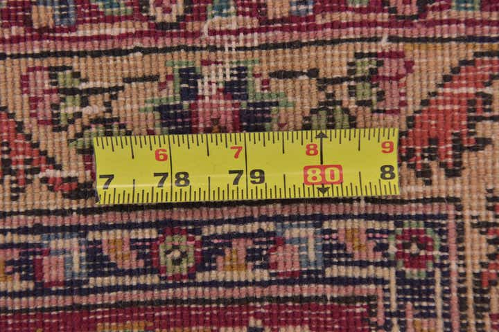 9' 3 x 12' 4 Hand Knotted Tabriz Persian Wool Rug