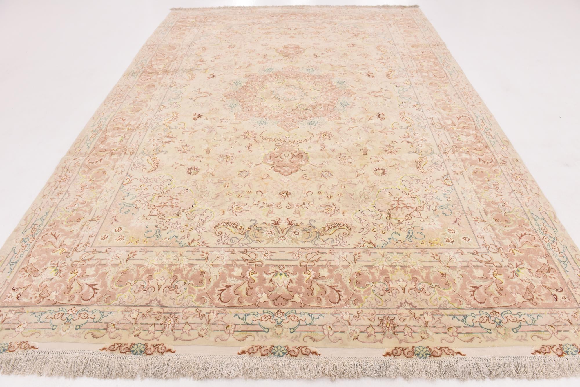 8' 3 x 11' 8 Hand Knotted Tabriz Persian Rug