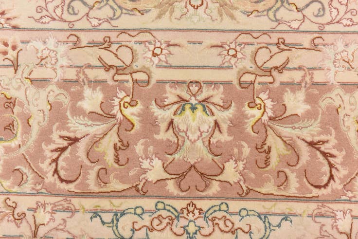 Detail image of 8' 3 x 11' 8 Hand Knotted Tabriz Persian Rug