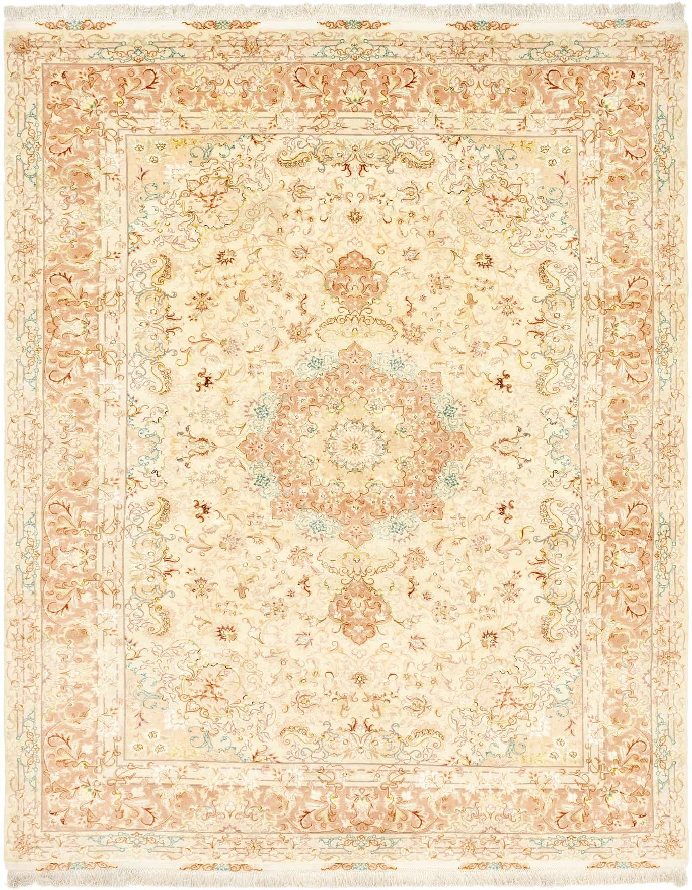 8' 3 x 11' 8 Hand Knotted Tabriz Persian Rug