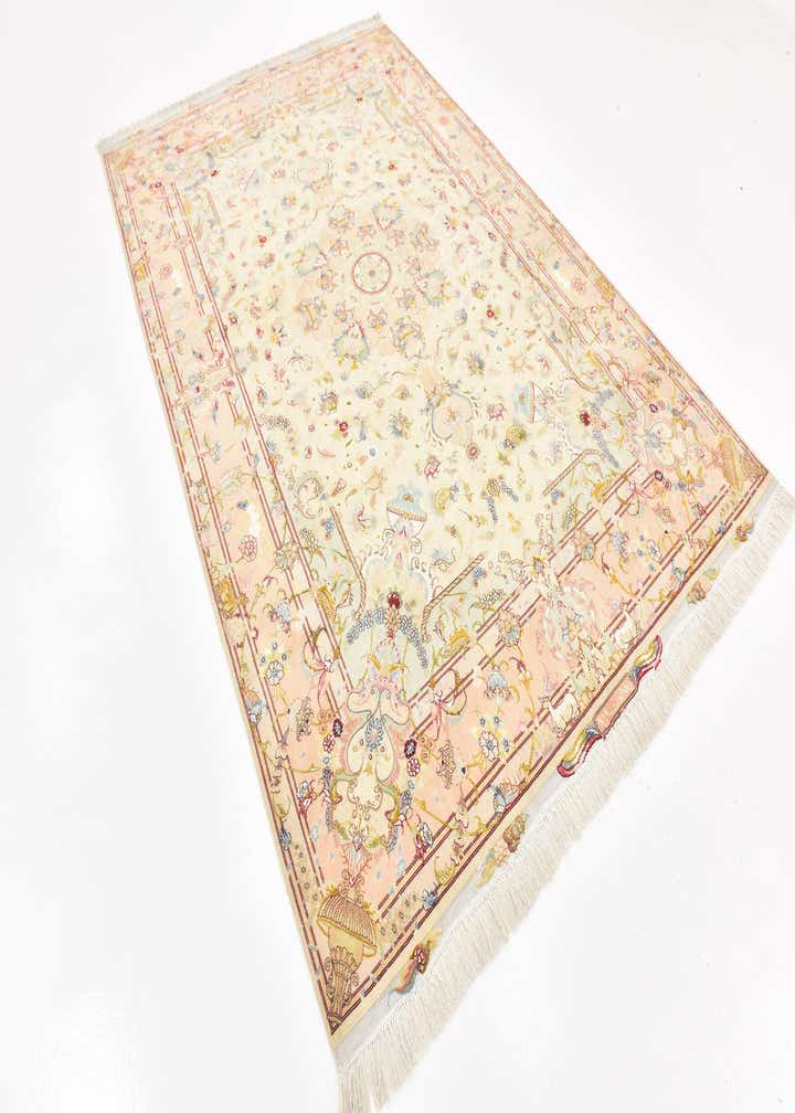 6' 6 x 10' Hand Knotted Tabriz Persian Rug