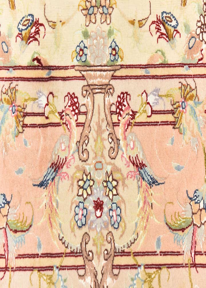 6' 6 x 10' Hand Knotted Tabriz Persian Rug