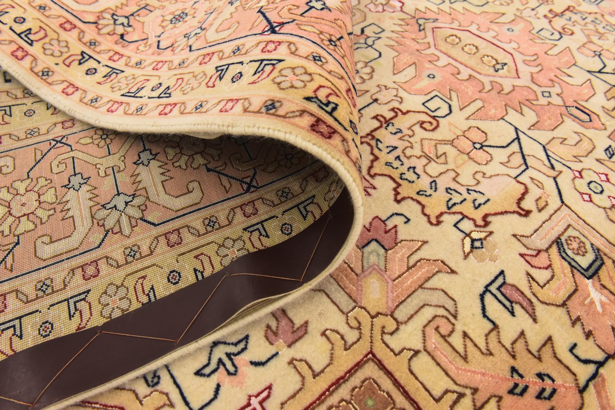 6' 7 x 9' 10 Hand Knotted Tabriz Persian Rug