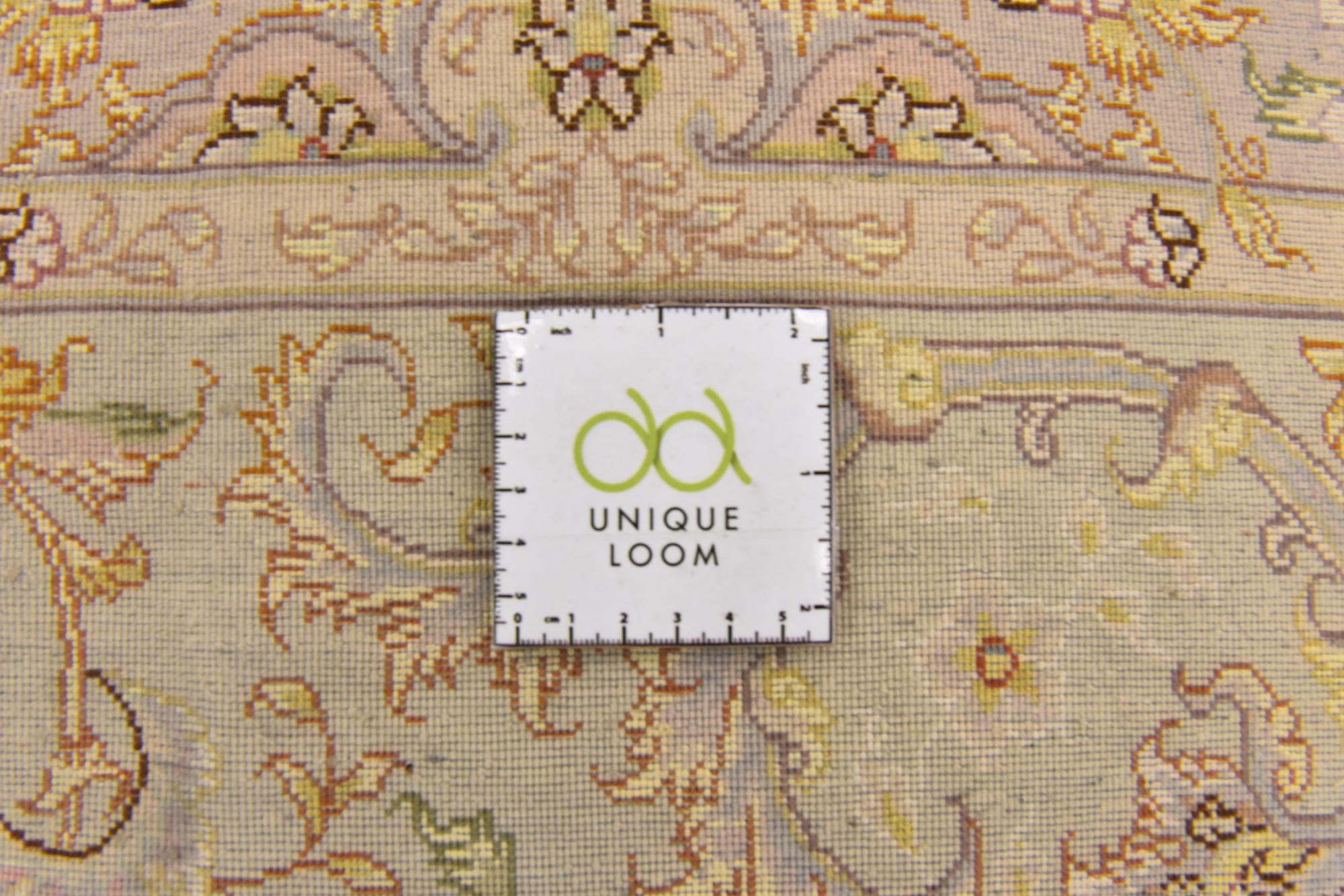 6' 6 x 10' Hand Knotted Tabriz Persian Rug