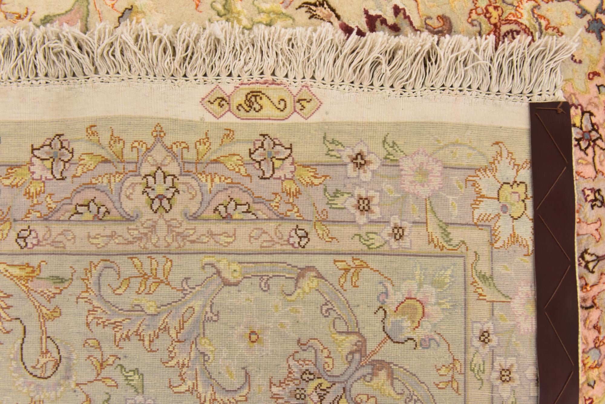 6' 6 x 10' Hand Knotted Tabriz Persian Rug