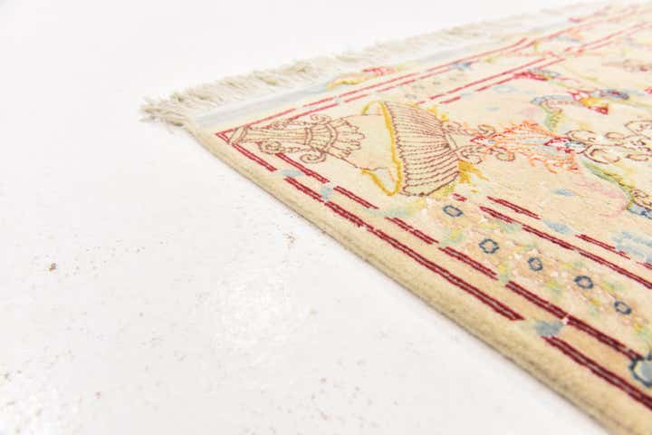 6' 6 x 9' 10 Hand Knotted Tabriz Persian Rug