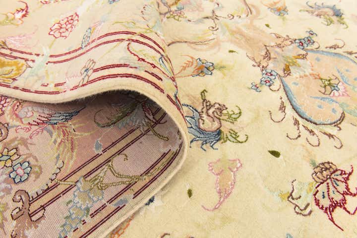 6' 6 x 9' 10 Hand Knotted Tabriz Persian Rug