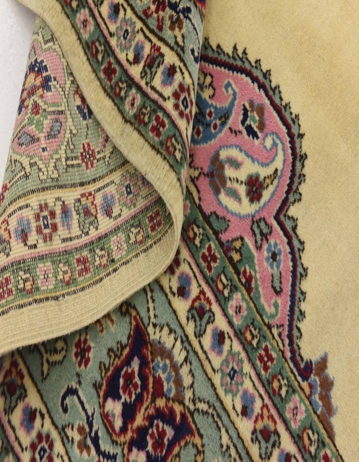 Detail image of 9' 4 x 13' Hand Knotted Tabriz Wool Rug