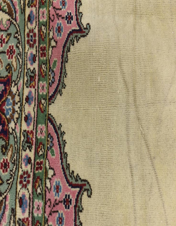 Detail image of 9' 4 x 13' Hand Knotted Tabriz Wool Rug