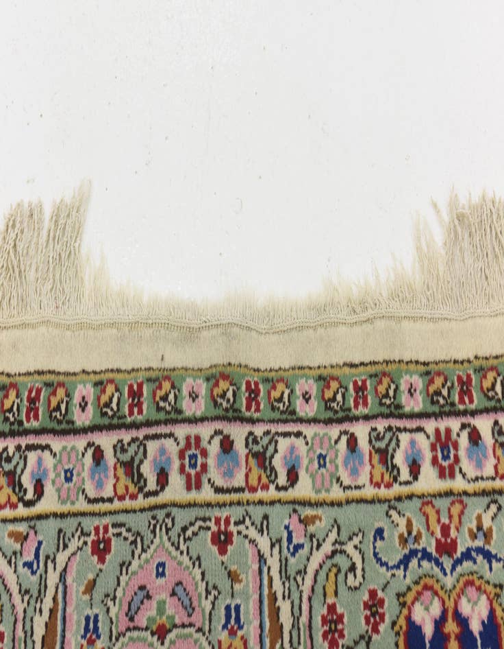 Detail image of 9' 4 x 13' Hand Knotted Tabriz Wool Rug