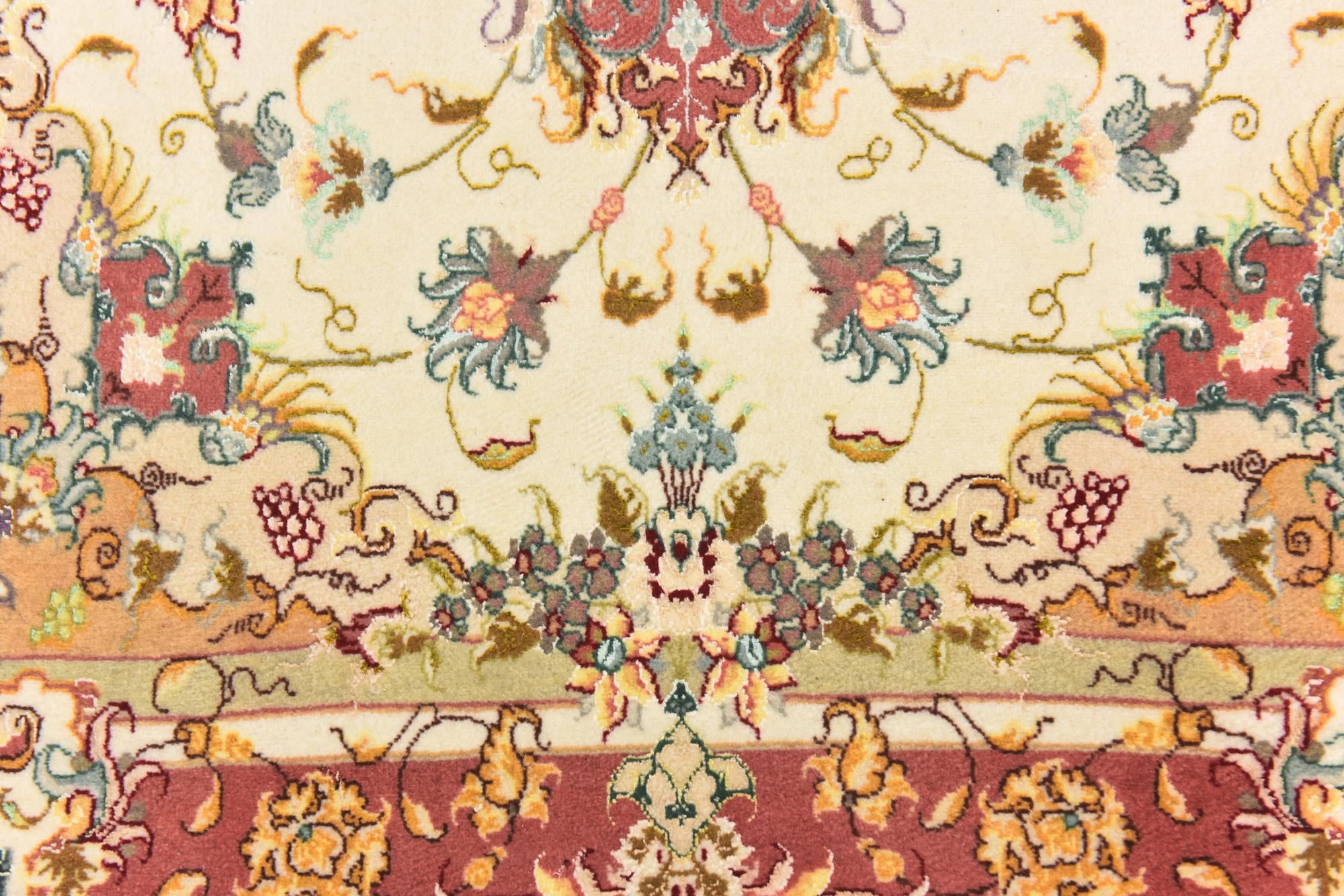 3' 3 x 5' 1 Hand Knotted Tabriz Persian Rug