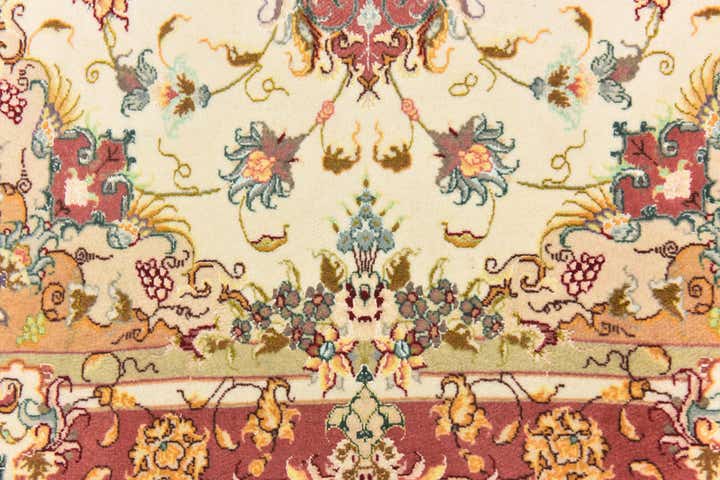 3' 3 x 5' 1 Hand Knotted Tabriz Persian Rug