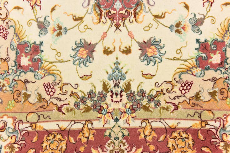 Detail image of 3' 3 x 5' 1 Hand Knotted Tabriz Persian Rug