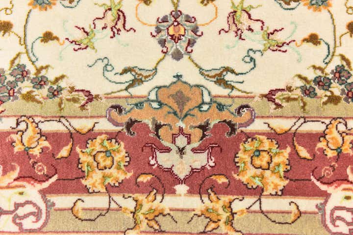 3' 3 x 5' 1 Hand Knotted Tabriz Persian Rug