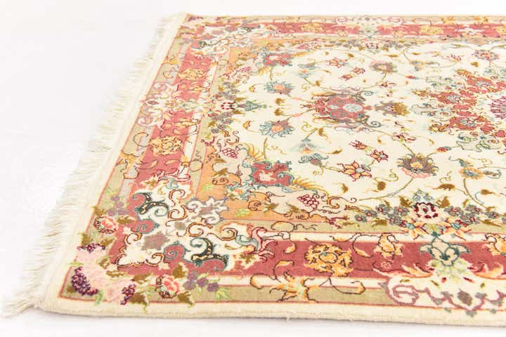 3' 3 x 5' 1 Hand Knotted Tabriz Persian Rug