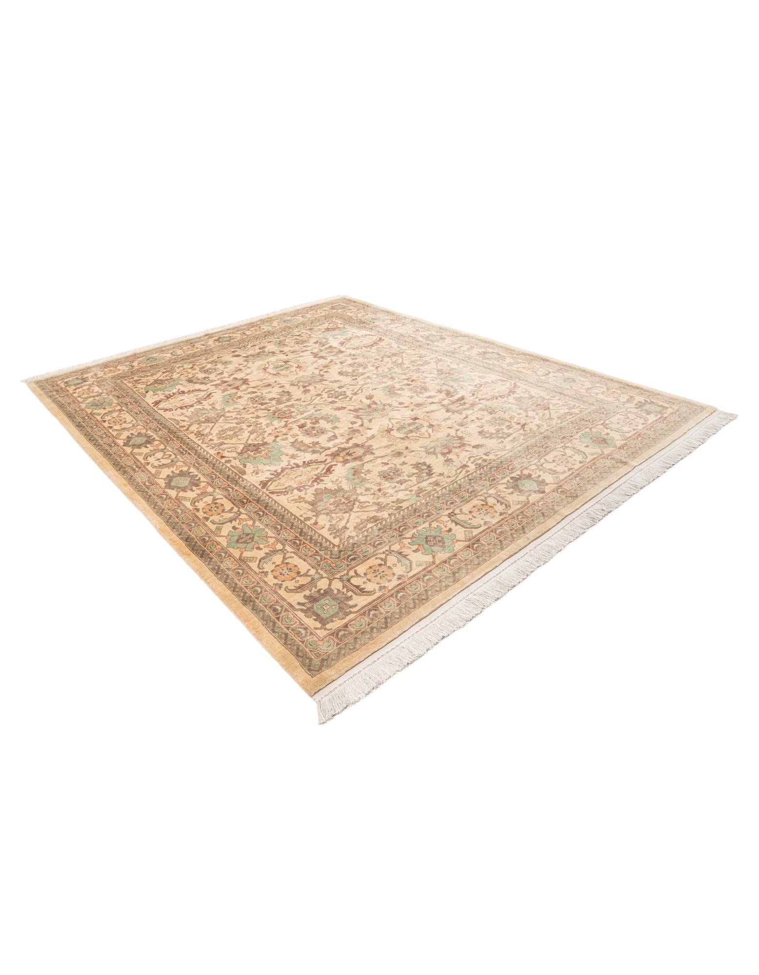 8' 3 x 10' 2 Hand Knotted Tabriz Oriental Wool Rug