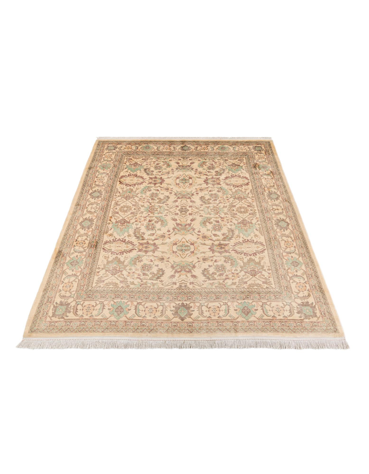 8' 3 x 10' 2 Hand Knotted Tabriz Oriental Wool Rug
