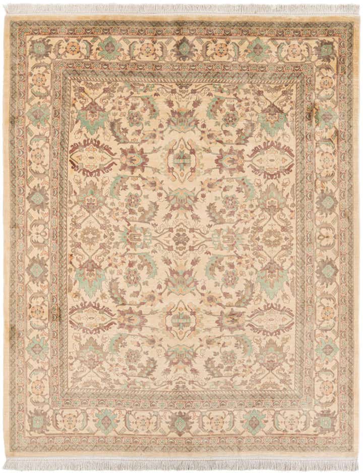 8' 3 x 10' 2 Hand Knotted Tabriz Oriental Wool Rug