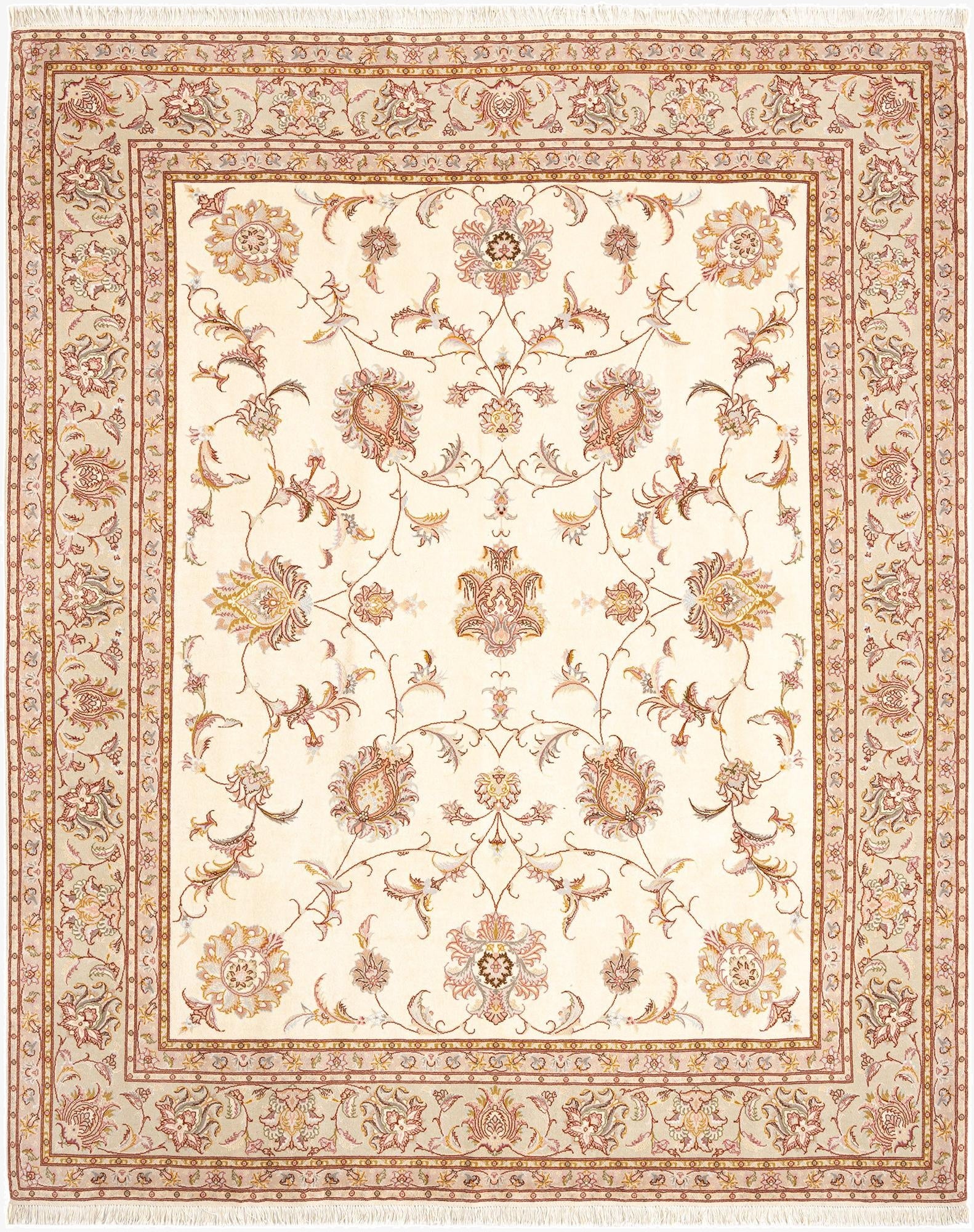 6' 6 x 8' 2 Tabriz Rug