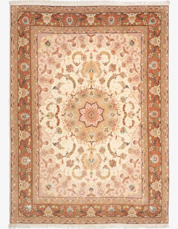 4' 11 x 7' 1 Tabriz Rug
