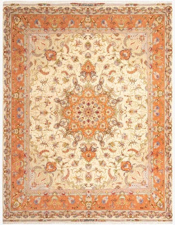 8' 2 x 10' 3 Tabriz Rug