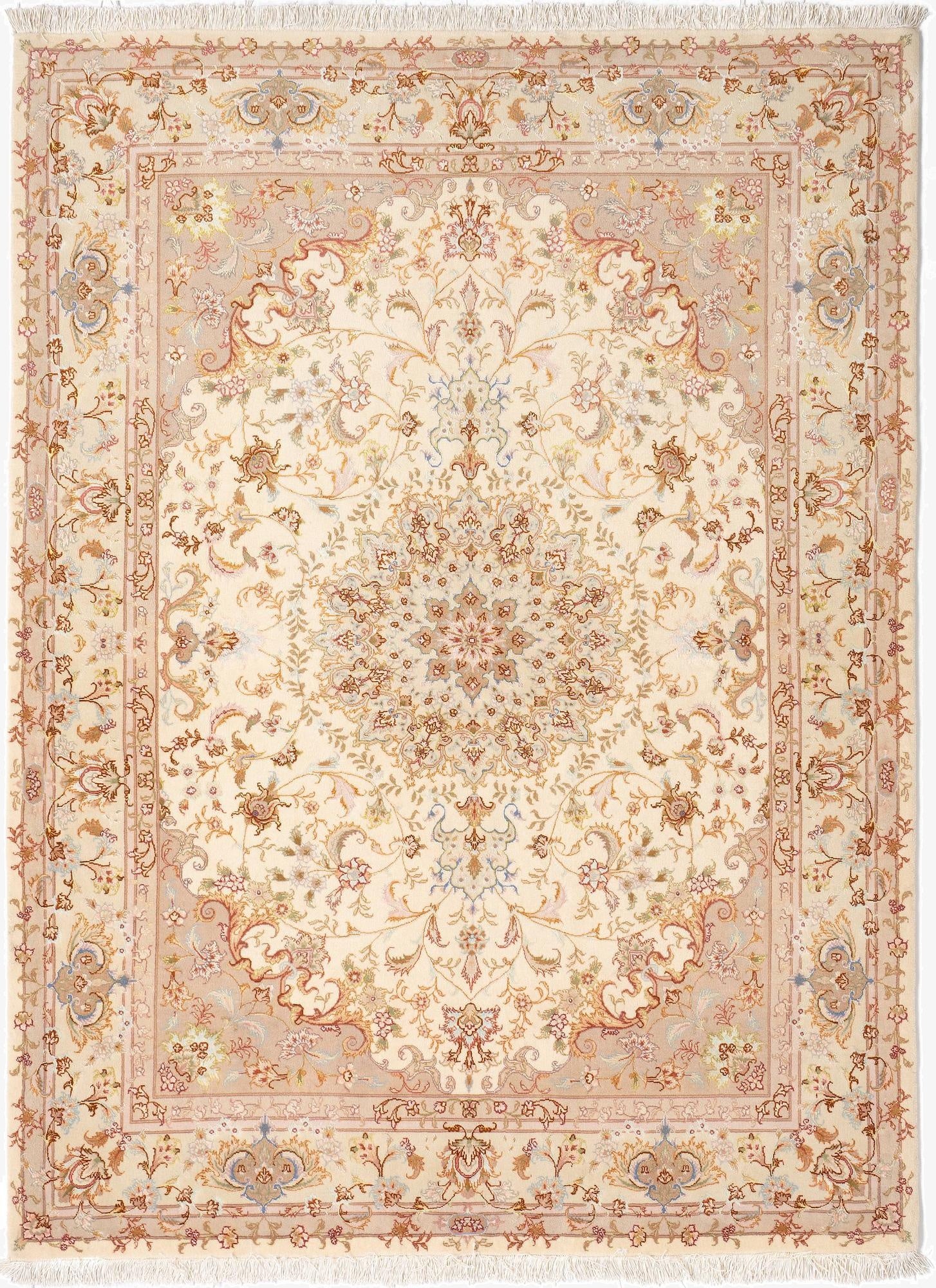 4' 11 x 6' 8 Tabriz Rug