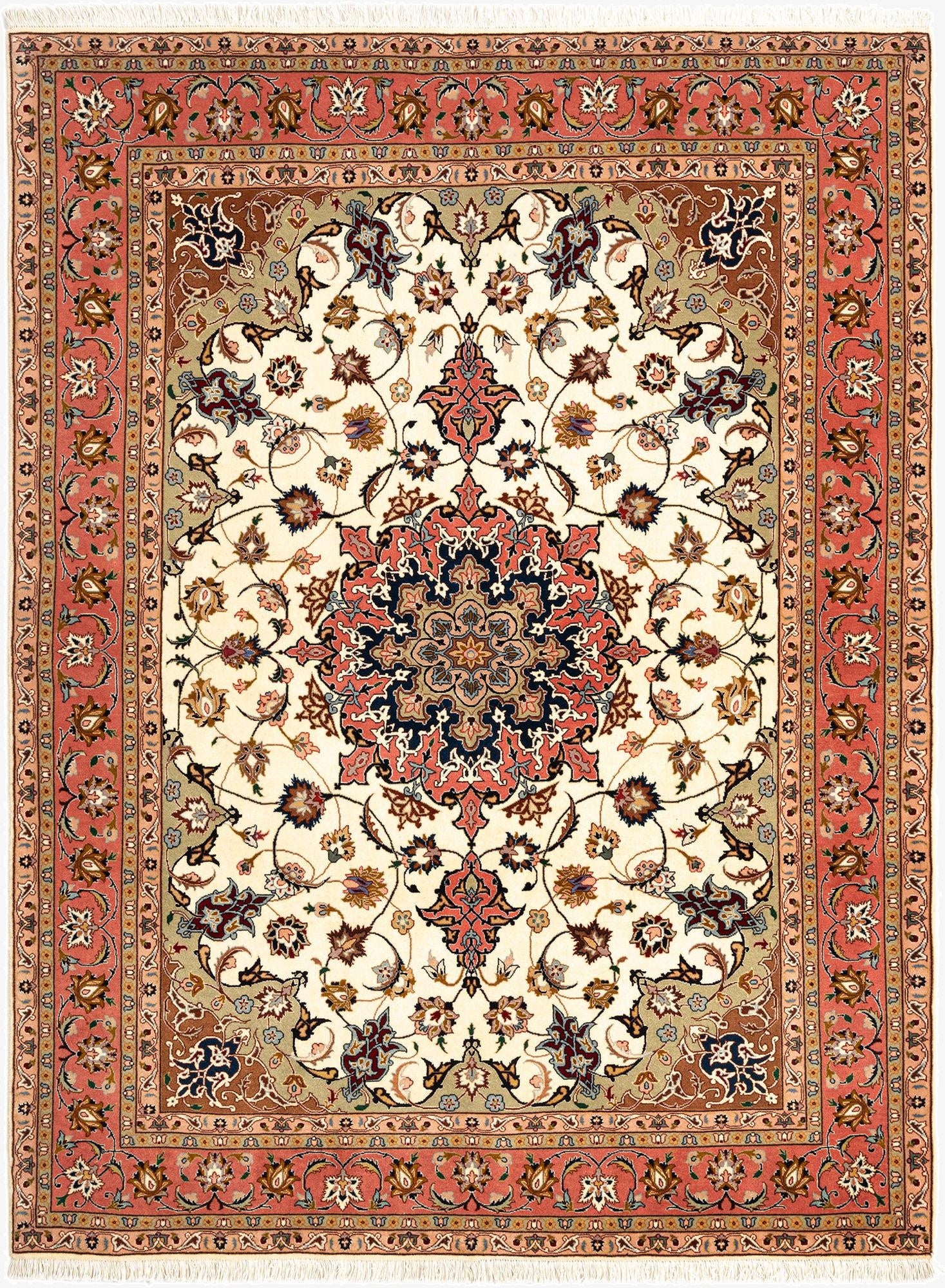 5' 2 x 6' 11 Tabriz Rug