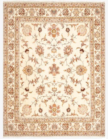 6' 7 x 8' 6 Tabriz Rug