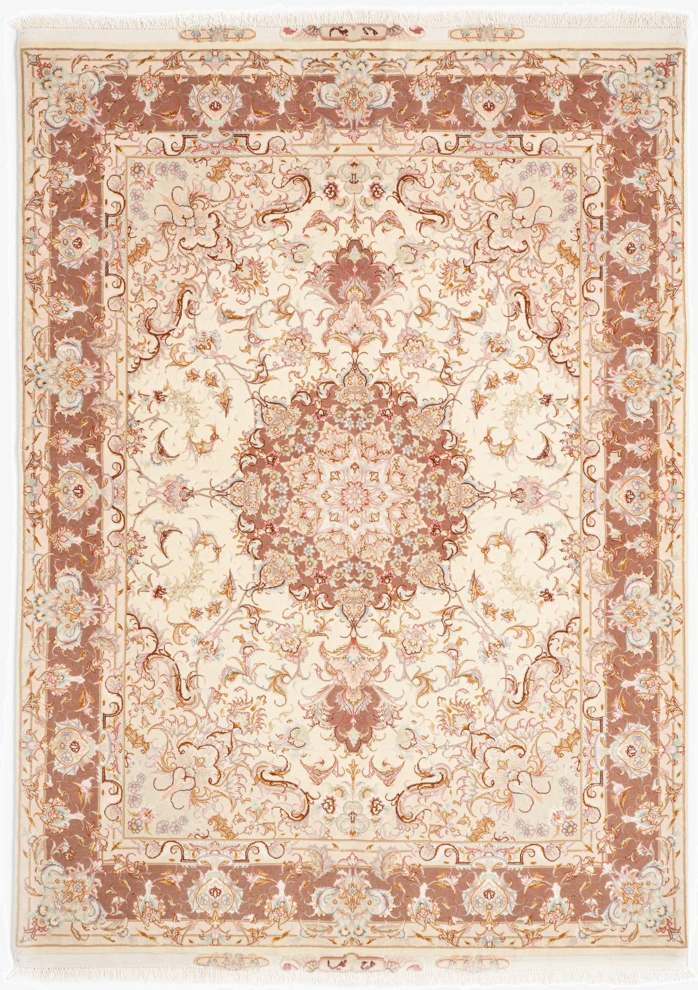 5' x 7' 2 Tabriz Rug