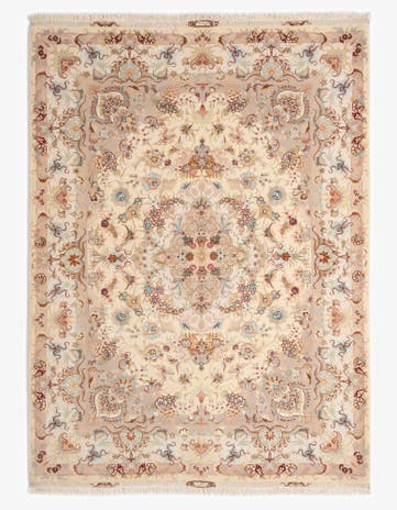 5' 1 x 7' Tabriz Rug
