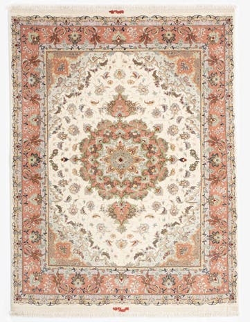 5' 1 x 6' 9 Tabriz Rug
