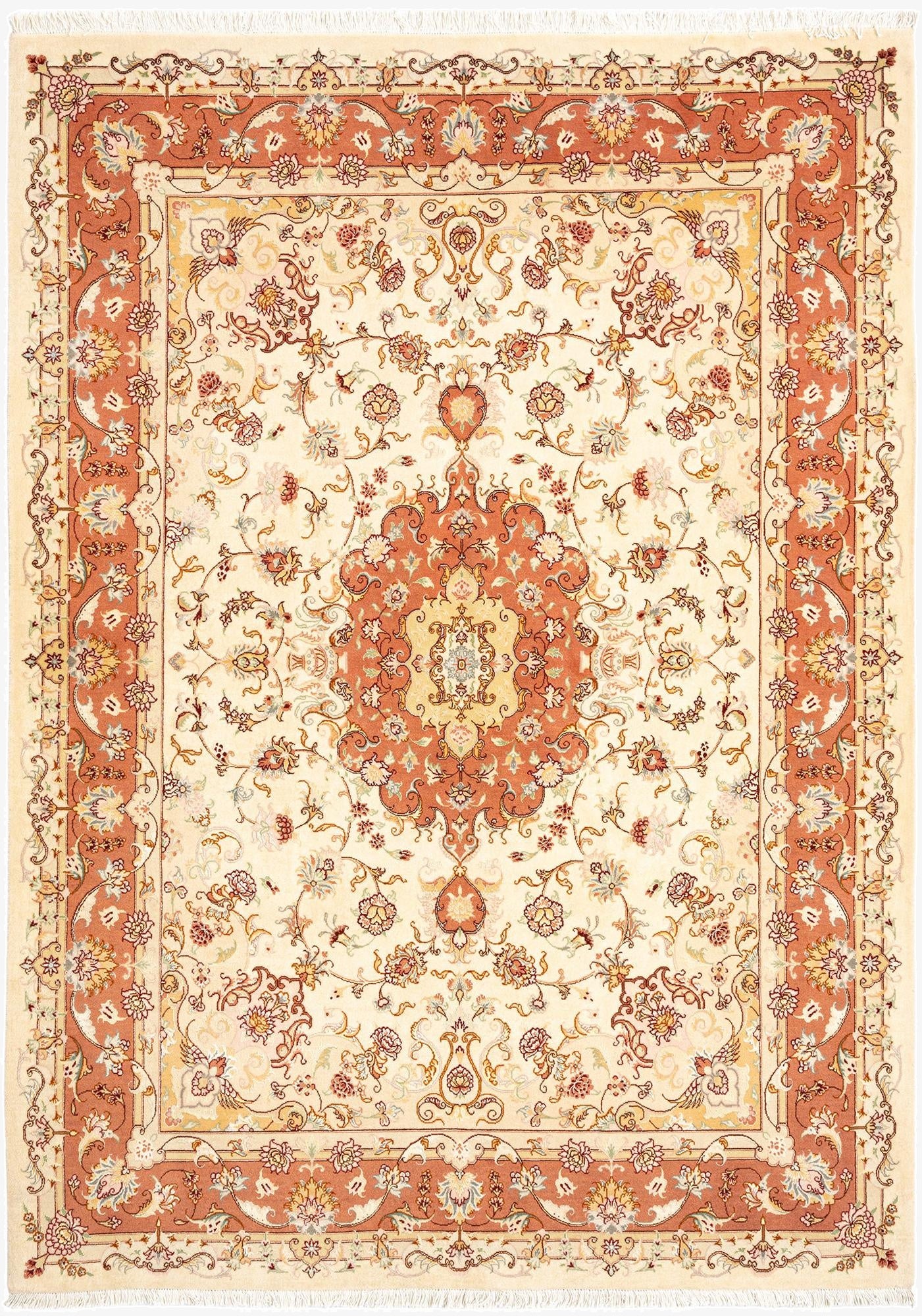 5' 7 x 7' 9 Tabriz Rug