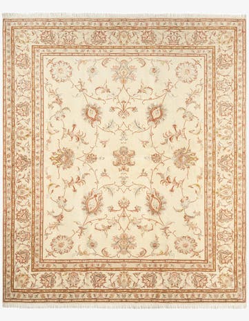 6' 7 x 8' 4 Tabriz Rug