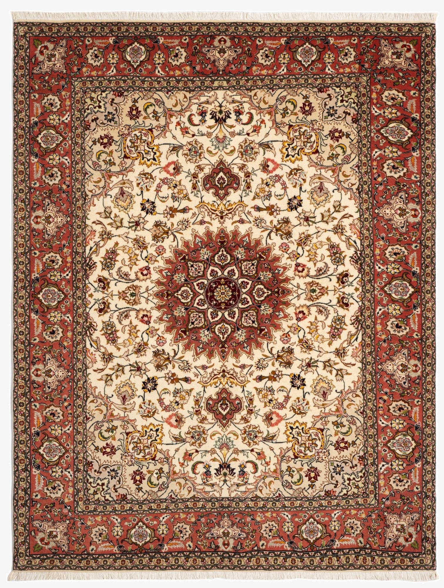 5' x 6' 11 Tabriz Rug